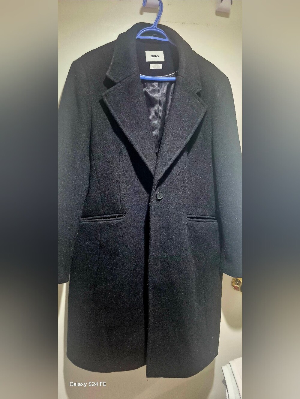 DKNY Black Coat